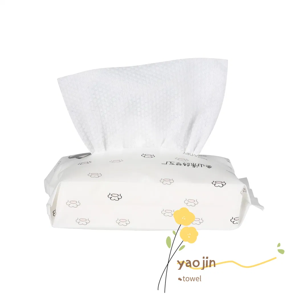 China Fast Delivery Disposable Washcloth Anti-Bacteria Quick Dry Eco-Friendly Cotton Facial Towel Supplier